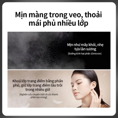 Phấn phủ bột kiềm dầu PRAMY 100g - Dung tích lớn, mềm mịn, mỏng nhẹ, giá ưu đãi 449k
