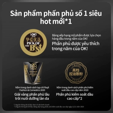 Phấn phủ bột kiềm dầu PRAMY 100g - Dung tích lớn, mềm mịn, mỏng nhẹ, giá ưu đãi 449k