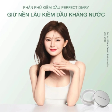 Phấn phủ kiềm dầu Perfect Diary 7g Rosslyn - Nắp bạc, giữ nền lâu, chỉ 225k 2