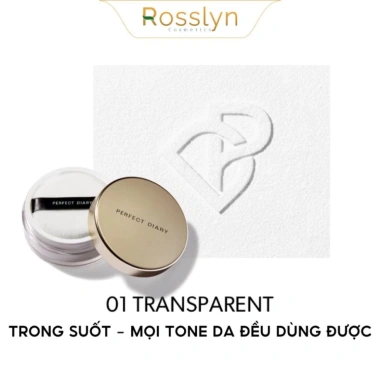 Phấn phủ kiềm dầu Perfect Diary 7g Rosslyn - Nắp bạc, giữ nền lâu, chỉ 225k 10