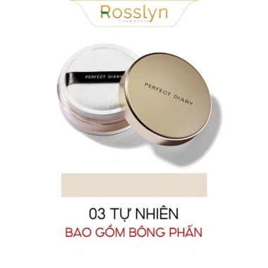 Phấn phủ kiềm dầu Perfect Diary 7g Rosslyn - Nắp bạc, giữ nền lâu, chỉ 225k 12