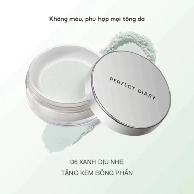 Phấn phủ kiềm dầu Perfect Diary 7g Rosslyn - Nắp bạc, giữ nền lâu, chỉ 225k 13