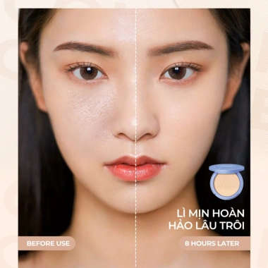 Phấn Phủ Kiềm Dầu SACE LADY 10g Lâu Trôi, Kháng Nước, 3 Màu - Giá 139k 3