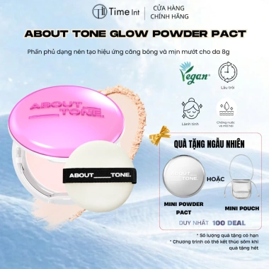 Phấn Phủ Nén Glow Powder Bắt Sáng Tự Nhiên Da Mịn Sáng Hồng Lâu Trôi Giá 135.000đ