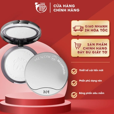 Phấn phủ nén Menow Velvet Mist 21g - Da mịn, che khuyết điểm, giá ưu đãi 259.000₫ Phấn phủ nén Menow Velvet Mist 21g - Da mịn, che khuyết điểm, giá ưu đãi 259.000₫