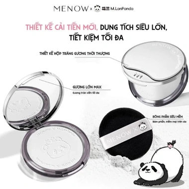 Phấn phủ nén Menow Velvet Mist 21g - Da mịn, che khuyết điểm, giá ưu đãi 259.000₫ 2 Phấn phủ nén Menow Velvet Mist 21g - Da mịn, che khuyết điểm, giá ưu đãi 259.000₫ 2