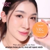 Phấn Phủ Sáng Da Mờ Thâm Cathy Doll Kiềm Dầu Lớp Nền Ráo Mịn Vit C SPF50 PA+++ 12g 3