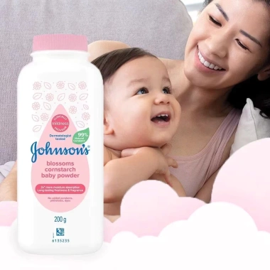 Phấn rôm Johnson Baby cho bé khô thoáng, mềm mịn, hàng chính hãng 100g/200g, giá 51.883₫ 5