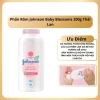 Phấn rôm Johnson Baby cho bé khô thoáng, mềm mịn, hàng chính hãng 100g/200g, giá 51.883₫ 6