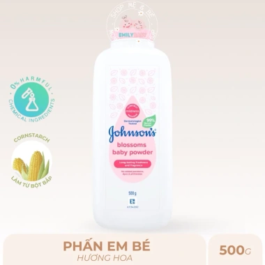 Phấn rôm Johnson Baby cho bé khô thoáng, mềm mịn, hàng chính hãng 100g/200g, giá 51.883₫ 9