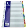 Phân trang nhựa A4 10 số, 12 số, 24 chữ cái, 31 số - Giá ưu đãi 18.000đ 4