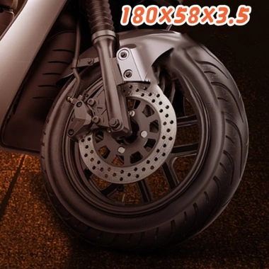 Phanh đĩa 180mm 3 lỗ cho xe tay ga và ebike, tương thích GY6 DR20, bám phanh mạnh 3