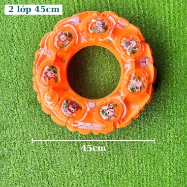 Phao Bơi 1 lớp 2 lớp Dày Đệm Van Bơm Chắc Chắn, Chống Xì Hơi, Giá 35.000 VNĐ