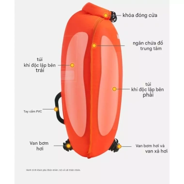Phao Bơi Bảo Hộ Naturehike Đa Năng 18L - Giá chỉ 448.000 VND, giảm sâu