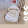 Phao bơi bé hình ô tô Bar‑rot, mái che nắng mưa tháo rời, chất liệu Hàn Quốc, tặng bơm – 205.000đ 2