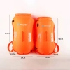 Phao bơi bơm hơi đôi tháo rời, lưu trữ túi khí, dùng cho chèo thuyền, kayaking, ống thở 9