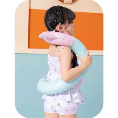 Phao bơi cho bé chống lật 361° dày dặn, an toàn, phù hợp 3-10 tuổi - giảm giá 20%