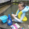 Phao bơi chống lật, khóa an toàn, gấp gọn dễ dàng cho bé đi bơi du lịch - Taomokids 4