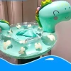 Phao Bơi chống lật khủng long đáng yêu cho bé 1-5 tuổi, phao tròn xỏ chân, giá 99.000 2