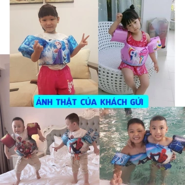 Phao Bơi Chống Lật V-Float Chính Hãng Việt Nam, Liền Thân, Hỗ Trợ Tập Đúng Tư Thế - Giá 36.400₫