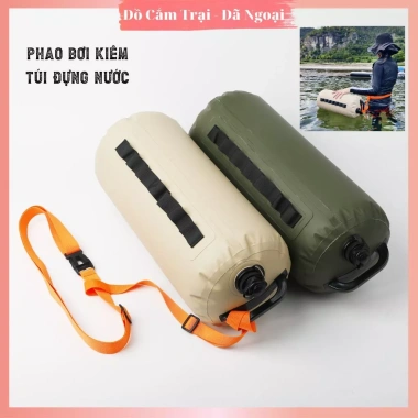 Phao bơi đa năng kèm túi đựng nước, tiện lợi cho hoạt động ngoài trời - Giá ưu đãi 200k