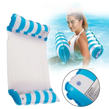 Phao bơi dạng võng bơm hơi - Giường nổi đa năng gấp gọn, chỉ 88.000₫ 4 Phao bơi dạng võng bơm hơi - Giường nổi đa năng gấp gọn, chỉ 88.000₫ 4