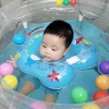 Phao bơi đeo cổ bé 0-2 tuổi tập bơi đứng, quai tay cầm chống lật, 39.000 VND 4