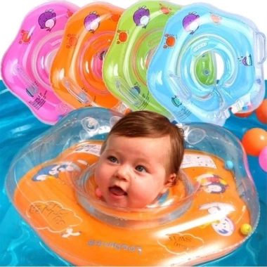 Phao bơi đỡ cổ cho bé 0-3 tuổi - An toàn, thoải mái, giảm giá 50.000đ