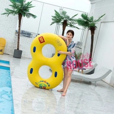 Phao bơi đôi 2 người số 8 cho trẻ lớn và người lớn - Giá 295.450 VND, giảm giá 6 Phao bơi đôi 2 người số 8 cho trẻ lớn và người lớn - Giá 295.450 VND, giảm giá 6