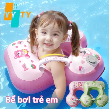 Phao bơi gấp gọn YYTY chống lật, hoạt hình an toàn cho trẻ em, giá chỉ 135.000₫