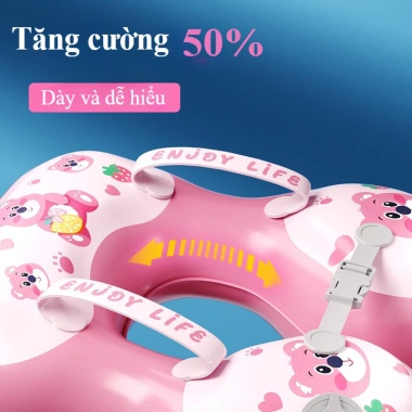 Phao bơi gấp gọn YYTY chống lật, hoạt hình an toàn cho trẻ em, giá chỉ 135.000₫