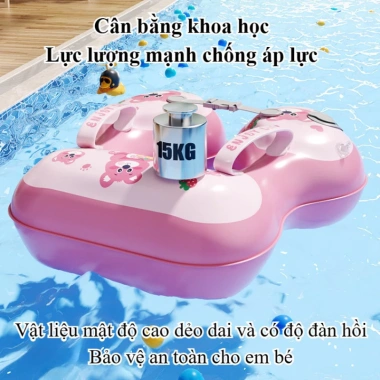 Phao bơi gấp gọn YYTY chống lật, hoạt hình an toàn cho trẻ em, giá chỉ 135.000₫