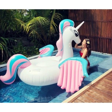 Phao bơi Hồng Hạc và Thiên Nga siêu to 56.288 kèm bơm điện 203x196x124cm