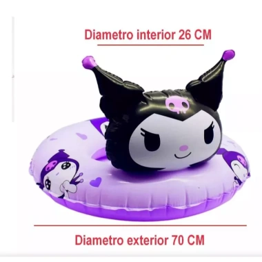 Phao Bơi Kuromi Melody 70cm - Đồ chơi tập bơi nhiều mẫu hoạt hình, phù hợp bé, giá giảm 18.800 VND