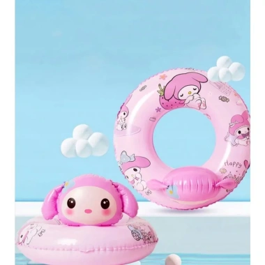 Phao Bơi Kuromi Melody 70cm - Đồ chơi tập bơi nhiều mẫu hoạt hình, phù hợp bé, giá giảm 18.800 VND