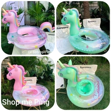 Phao bơi Kỳ lân hottrend 2.025 chống lật cho bé gái, bé trai - Giá ưu đãi 85.000 VND