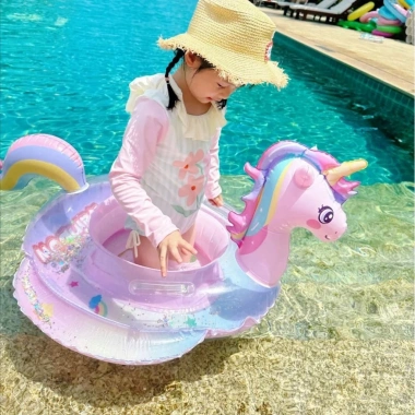 Phao bơi Kỳ lân hottrend 2.025 chống lật cho bé gái, bé trai - Giá ưu đãi 85.000 VND 4
