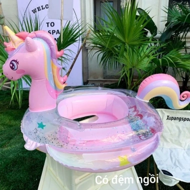 Phao bơi Kỳ lân hottrend 2.025 chống lật cho bé gái, bé trai - Giá ưu đãi 85.000 VND 7