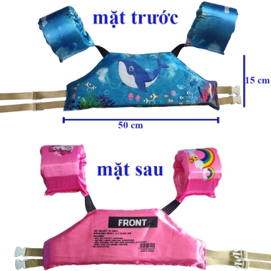 Phao Bơi Liền Thân V‑Float Chống Lật 12‑38kg Cho Bé Gái và Trai - Giá 35.700₫ 3