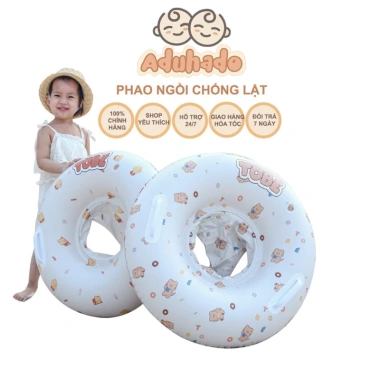 Phao bơi ngồi chống lật an toàn cho bé – Du lịch tiện lợi, giá ưu đãi 118.800₫
