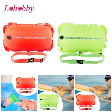 Phao bơi nhẹ 12kg, túi gọn, dây thắt lưng điều chỉnh - Đệm đa năng du lịch biển 5