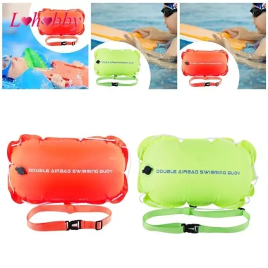 Phao bơi nhẹ 12kg, túi gọn, dây thắt lưng điều chỉnh - Đệm đa năng du lịch biển 6