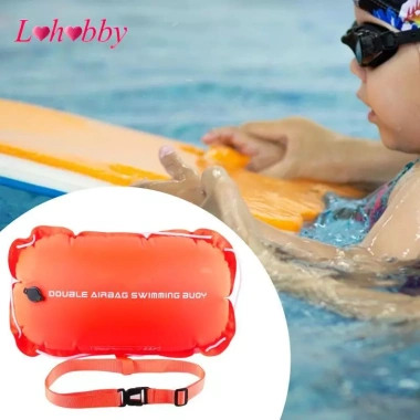Phao bơi nhẹ 12kg, túi gọn, dây thắt lưng điều chỉnh - Đệm đa năng du lịch biển 9