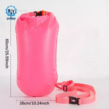 Phao bơi PVC 50L balô chống nước cho kayaking, triathlon - giảm giá 212.300 VND