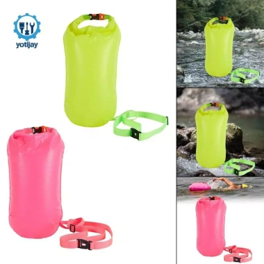 Phao bơi PVC 50L balô chống nước cho kayaking, triathlon - giảm giá 212.300 VND