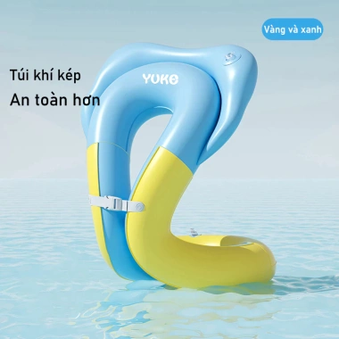 Phao bơi trẻ em 3-15 tuổi 2 van khí chống lật an toàn - Giá ưu đãi 106.820 VND
