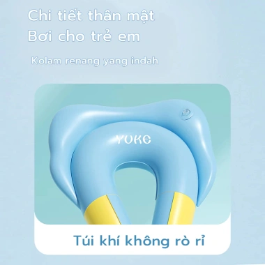 Phao bơi trẻ em 3-15 tuổi 2 van khí chống lật an toàn - Giá ưu đãi 106.820 VND