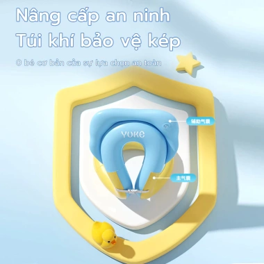 Phao bơi trẻ em 3-15 tuổi 2 van khí chống lật an toàn - Giá ưu đãi 106.820 VND