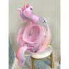 Phao Bơi Trẻ Em Chống Lật Xỏ Chân - Hình Thú và Ngựa, Dành Cho Bé 2‑7 Tuổi 2