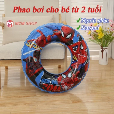 Phao Bơi Trẻ Em Người Nhện và Kuromi Dễ Thương - An Toàn, Giá 49.000 VNĐ